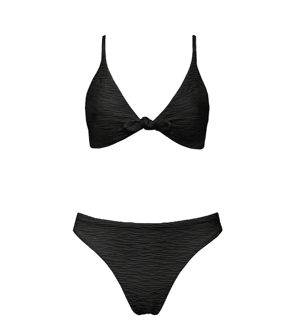 Jacquard Leona + Skyline Slim Bikini Set