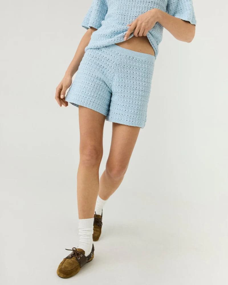 Vakaris Shorts Dew Blue