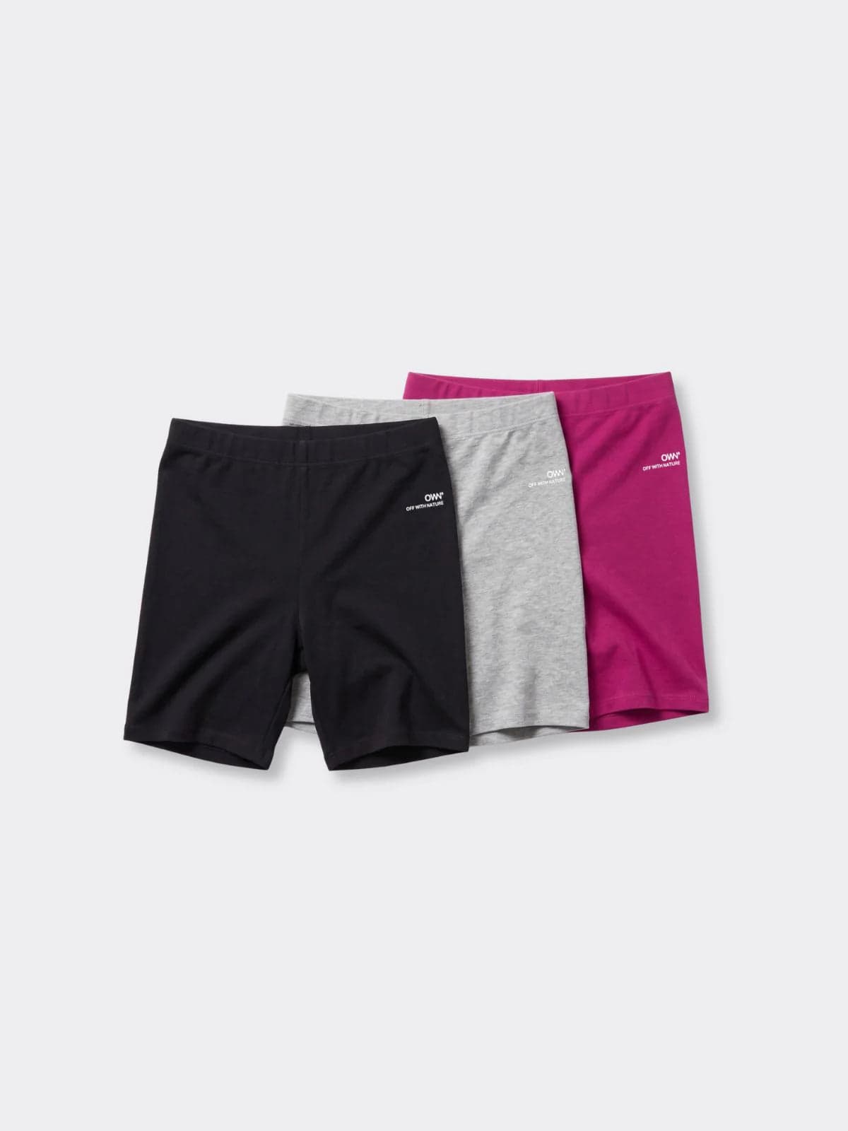 Women's Biker Shorts 3-pack Multicolor