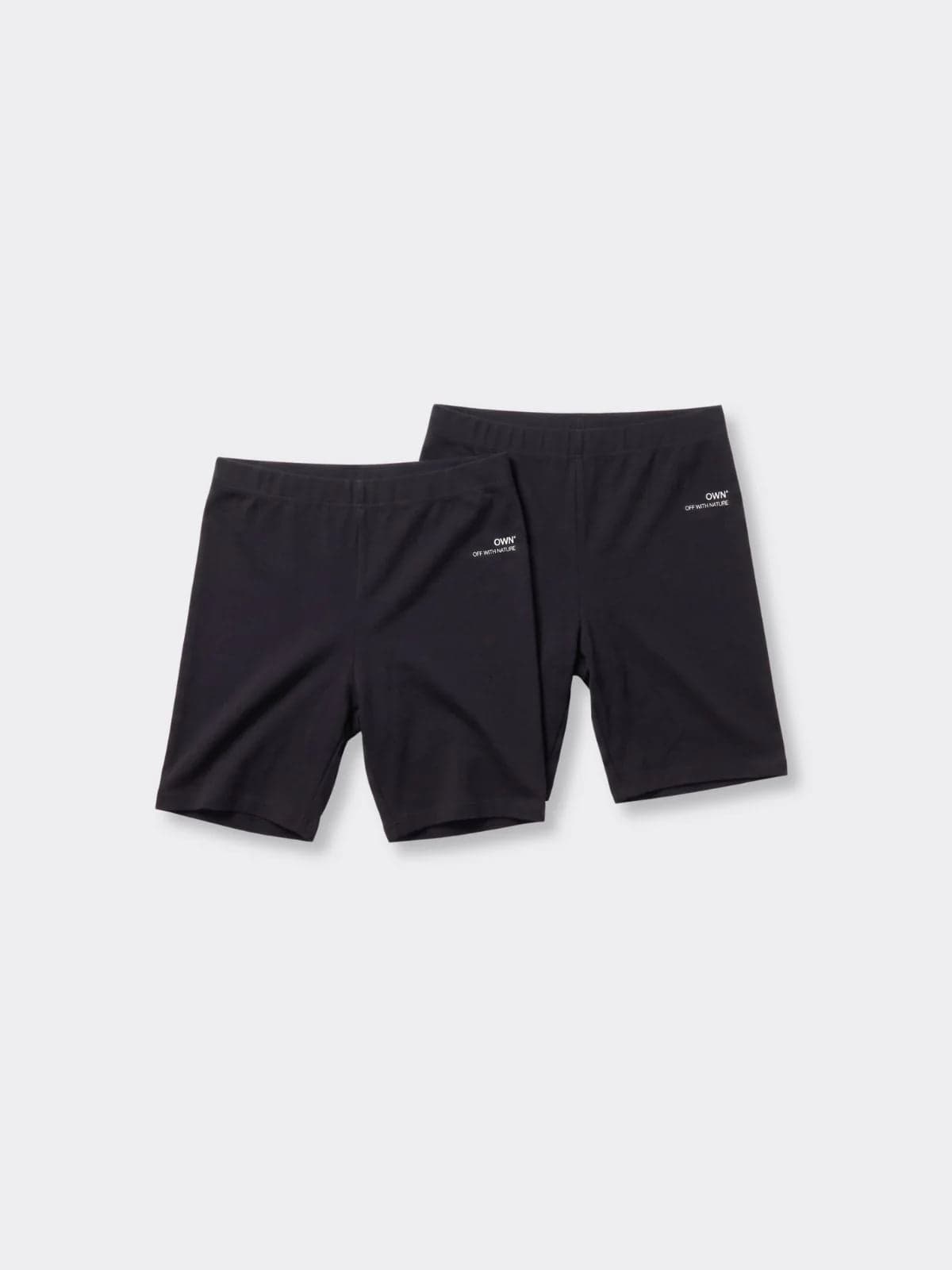 Women's Biker Shorts 2-pack Black