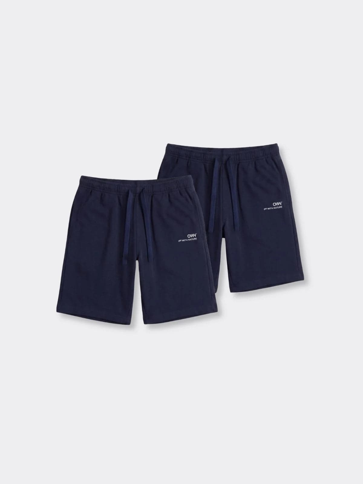 Men's Jersey Shorts 2-pack Blue