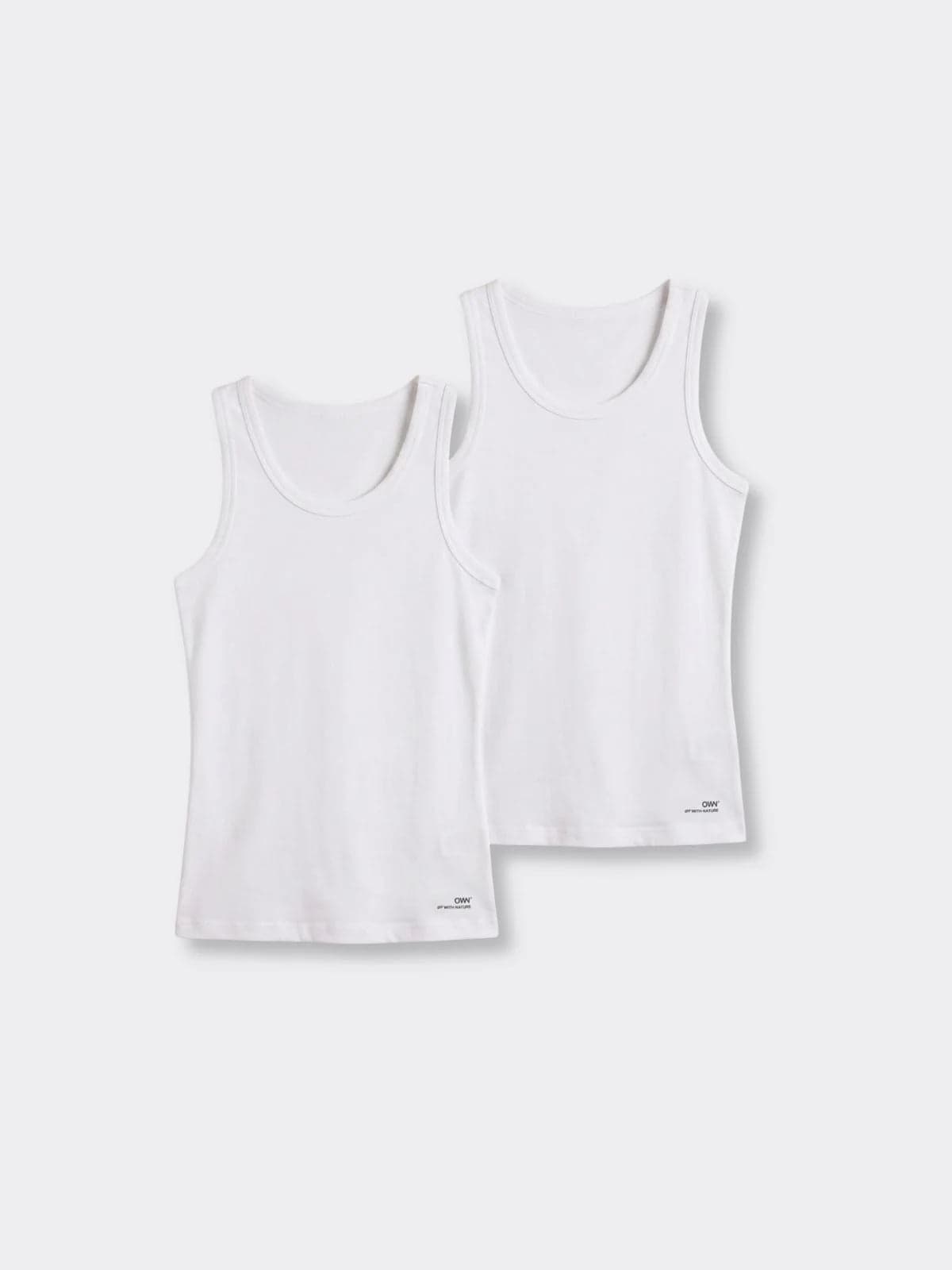 Women's Tank Top 2-pack White