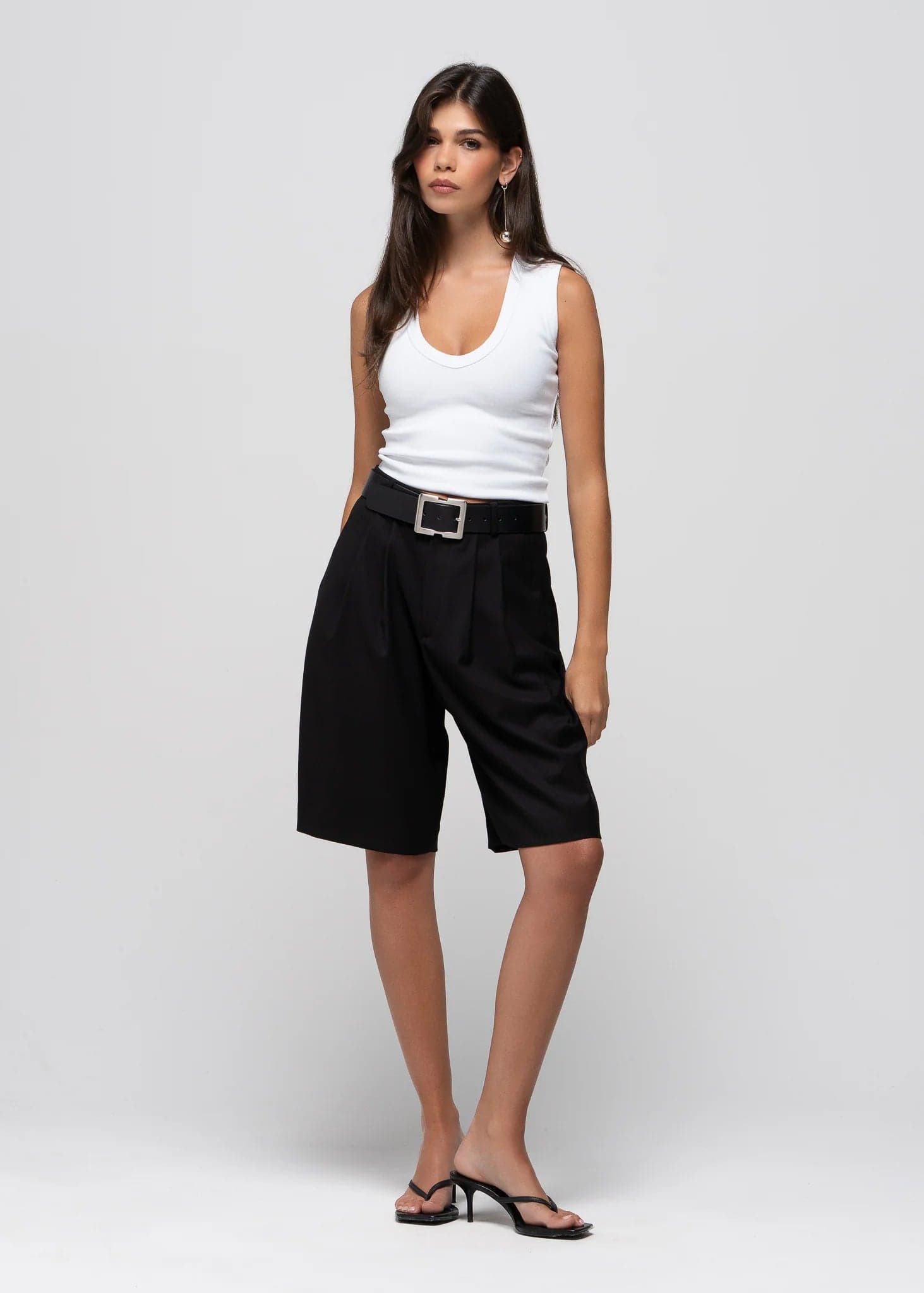 Nora Bermudas Black