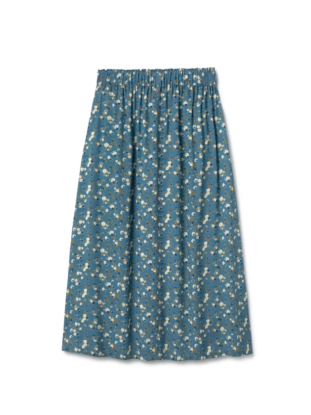 Binlang Skirt Blue Flowers – TWOTHIRDS