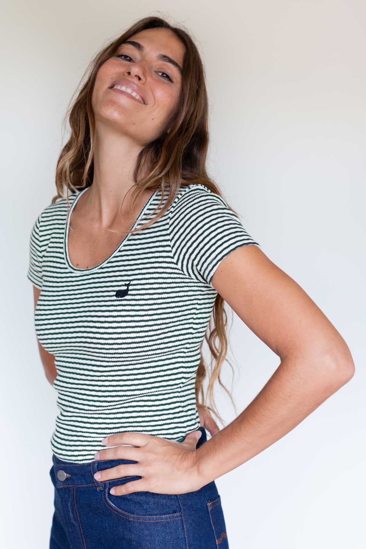 Anda T-Shirt Dark Green – TWOTHIRDS