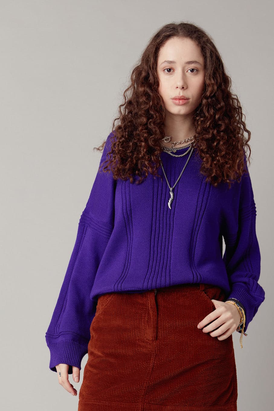 ANYA Wool Jumper - Ultramarine – KOMODO