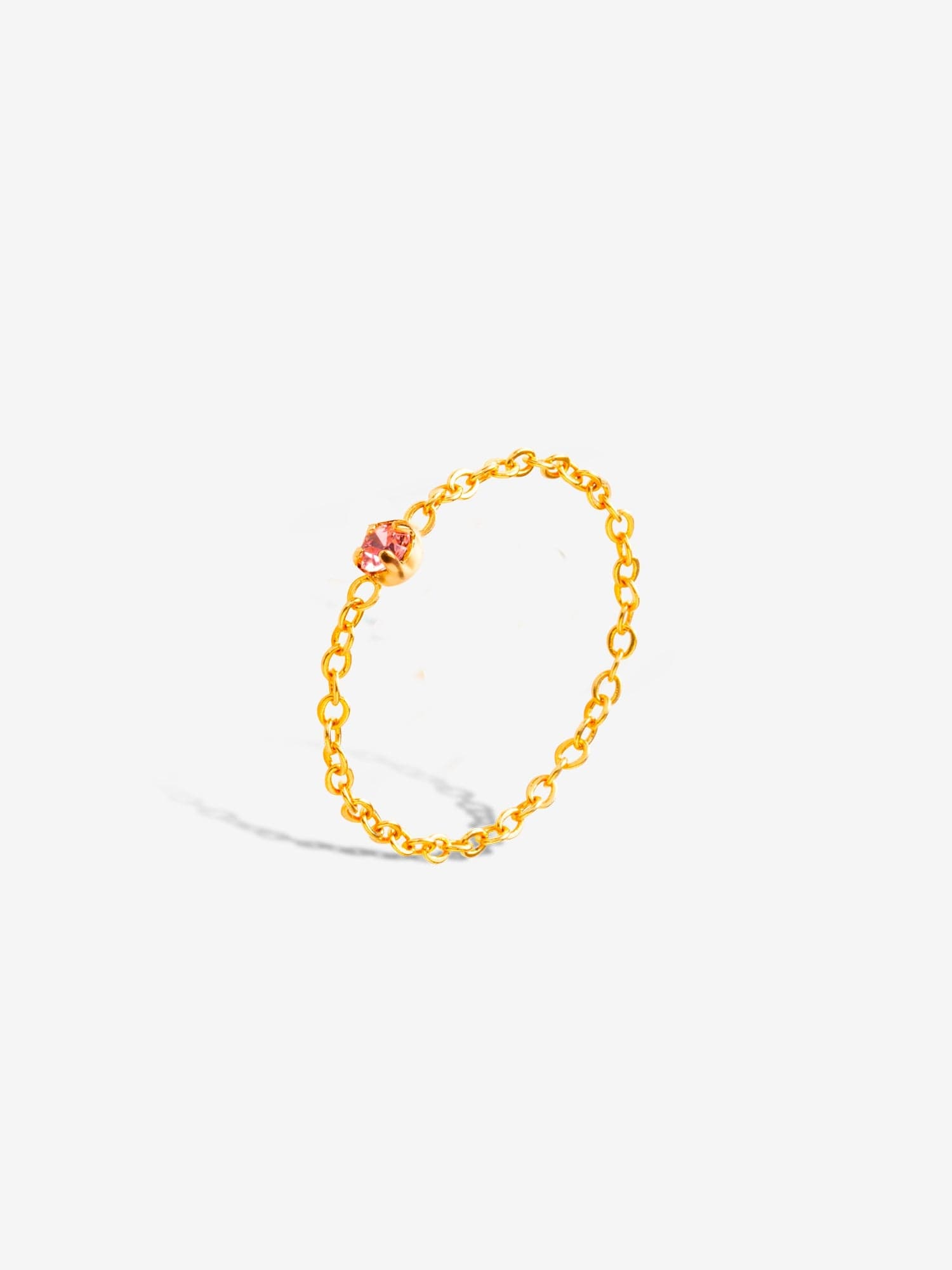 Alban Chain Sormus Pinkki