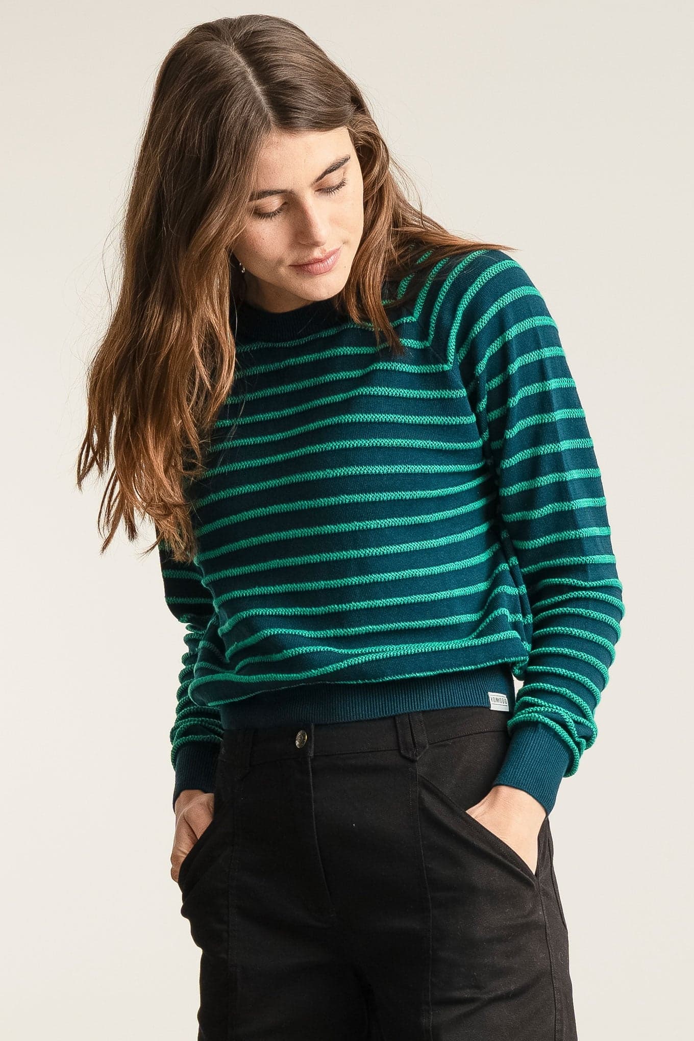 Alma Organic Cotton Top Striped – KOMODO