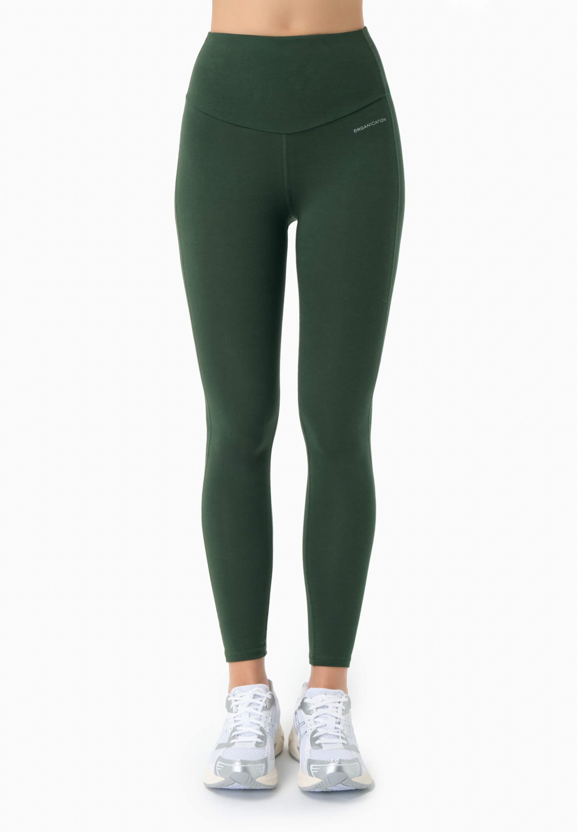 Luccy Treenileggingsit Amazonasvihreä – ORGANICATION