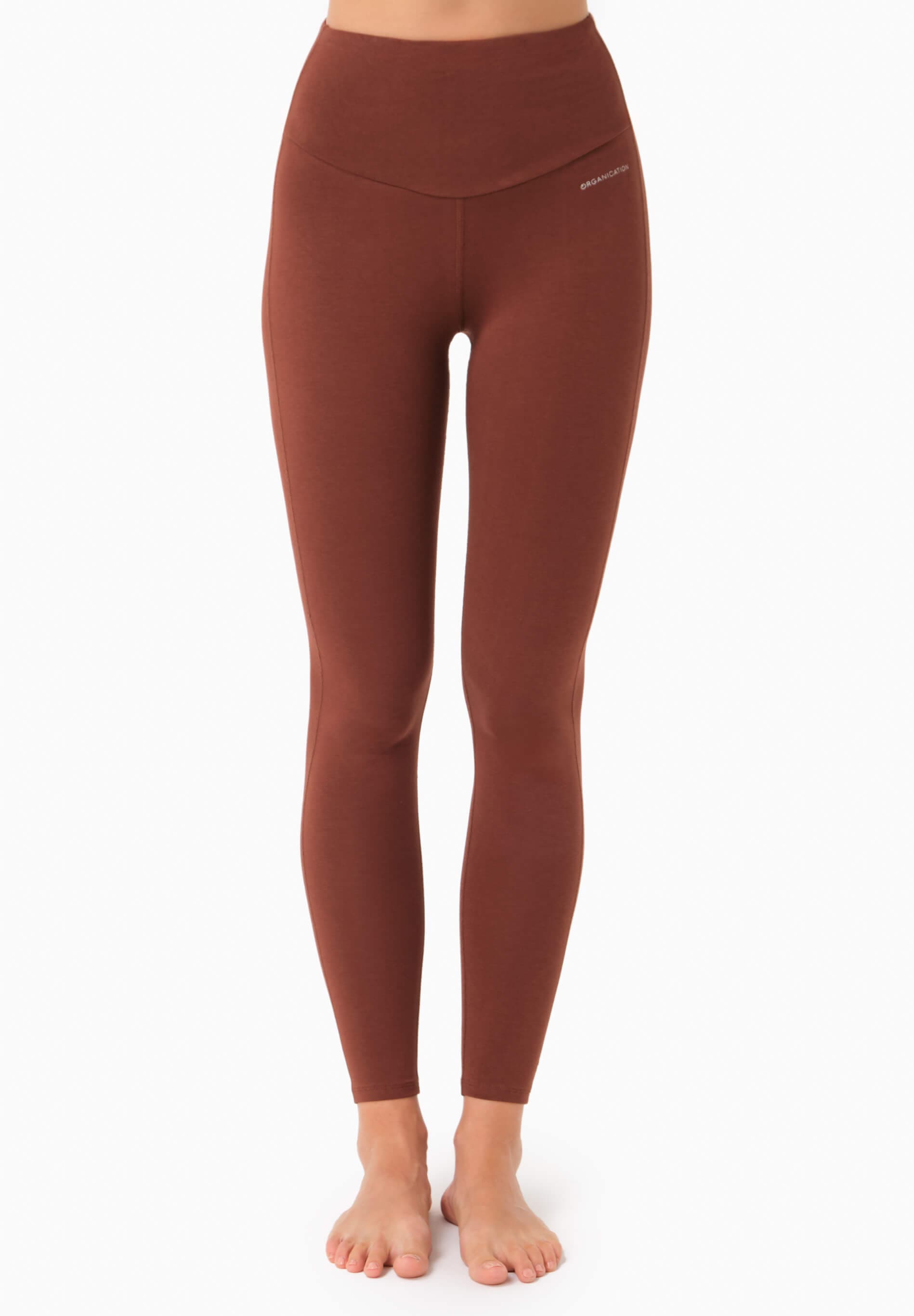 Luccy Treenileggingsit Kahvinruskea – ORGANICATION