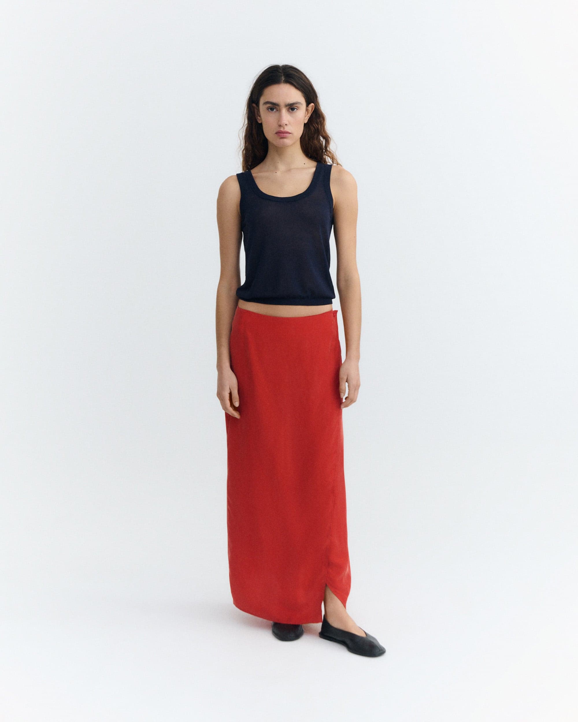 Selina Skirt Red – Thinking MU