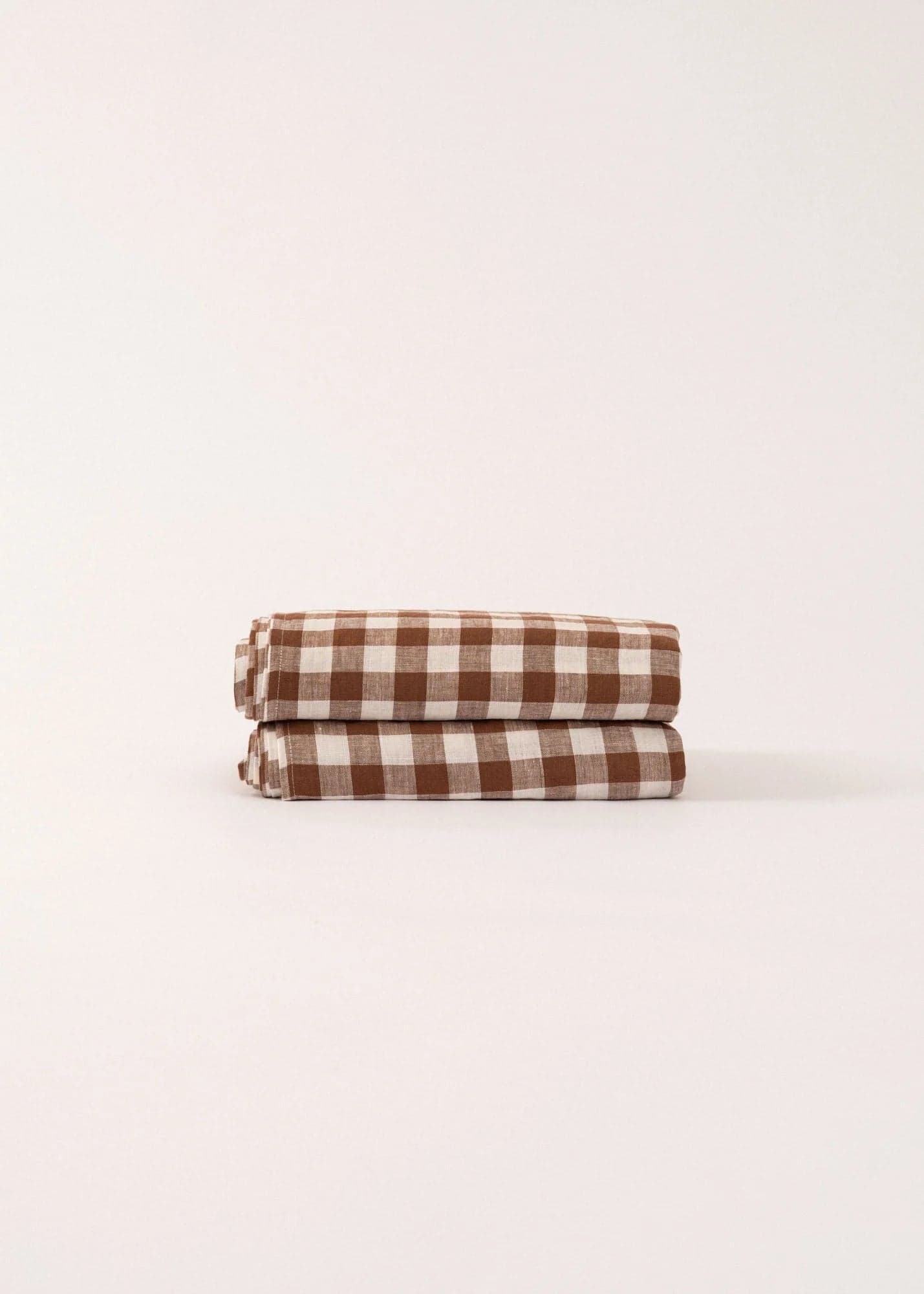 Lakana Pellava Mocha Gingham