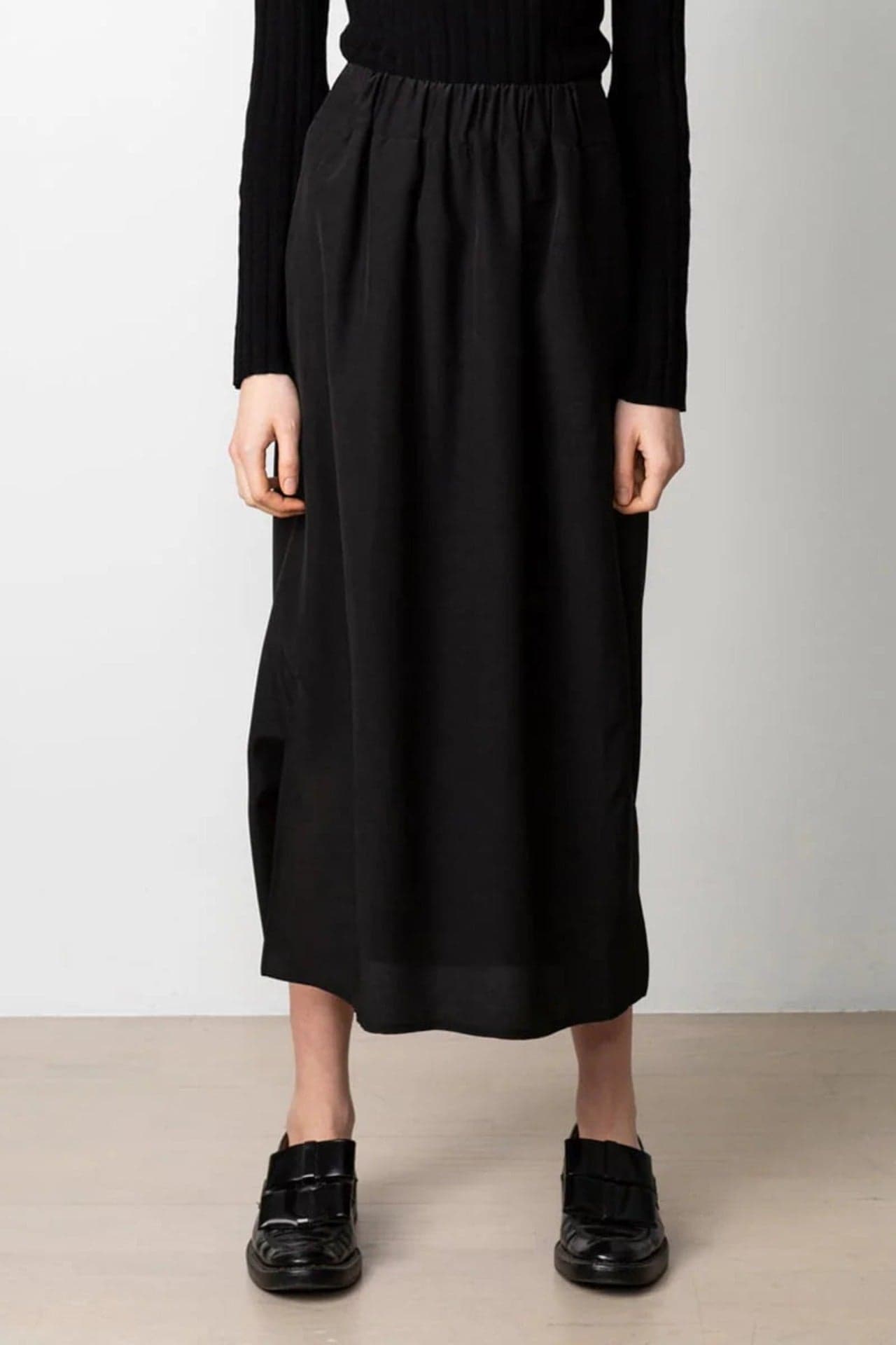 Florence Silk Skirt Black – Studio Heijne