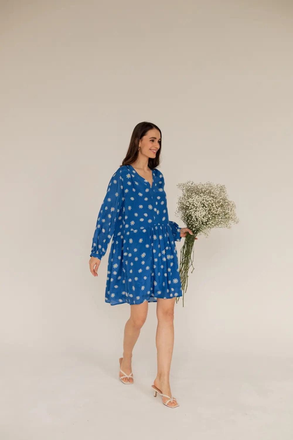Daisy Silkkimekko Sininen