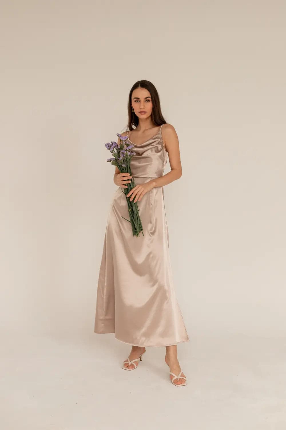 Marlena Satiinimekko Champagne