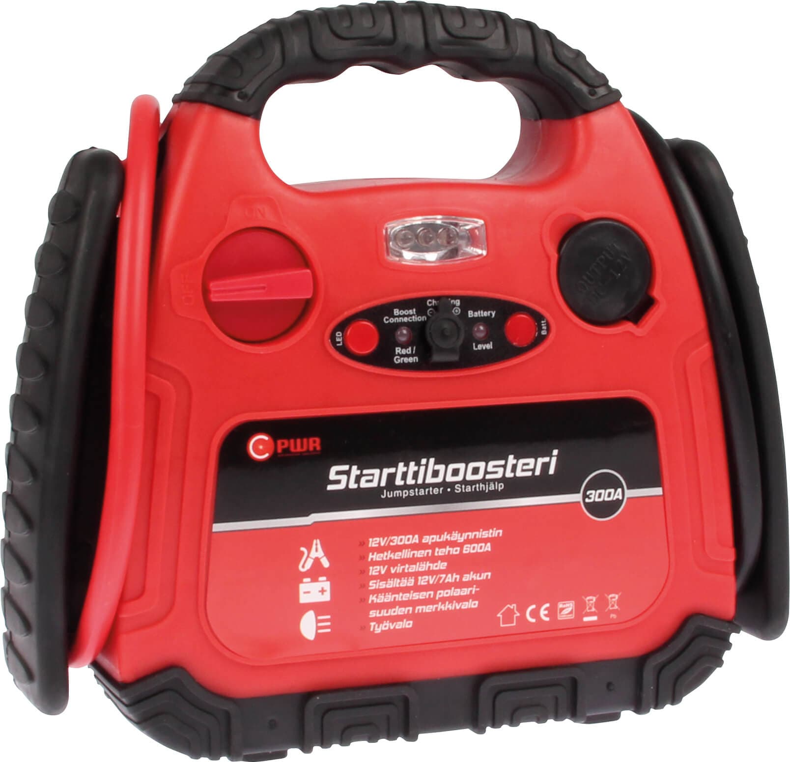 Apukäynnistin 12 V / 300 A, C-PWR