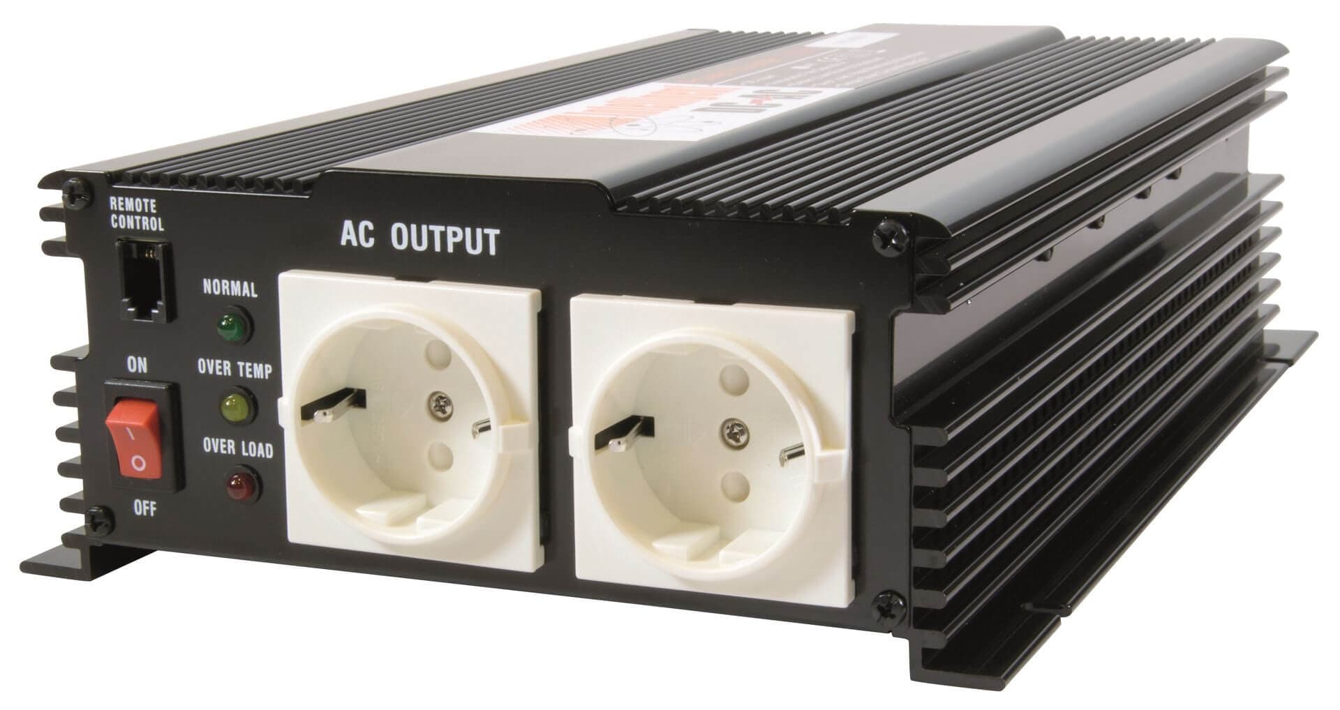 Invertteri 12 V / 1000 W, Intelligent