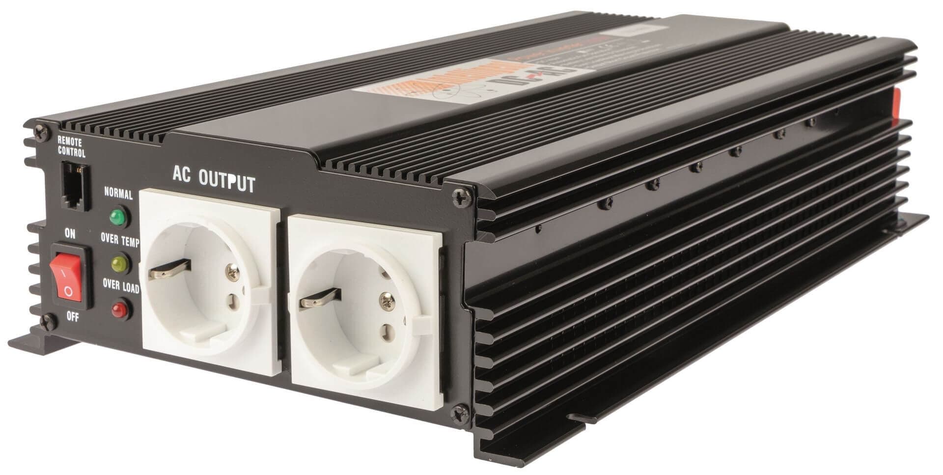 Invertteri 24 V / 1500 W, Intelligent