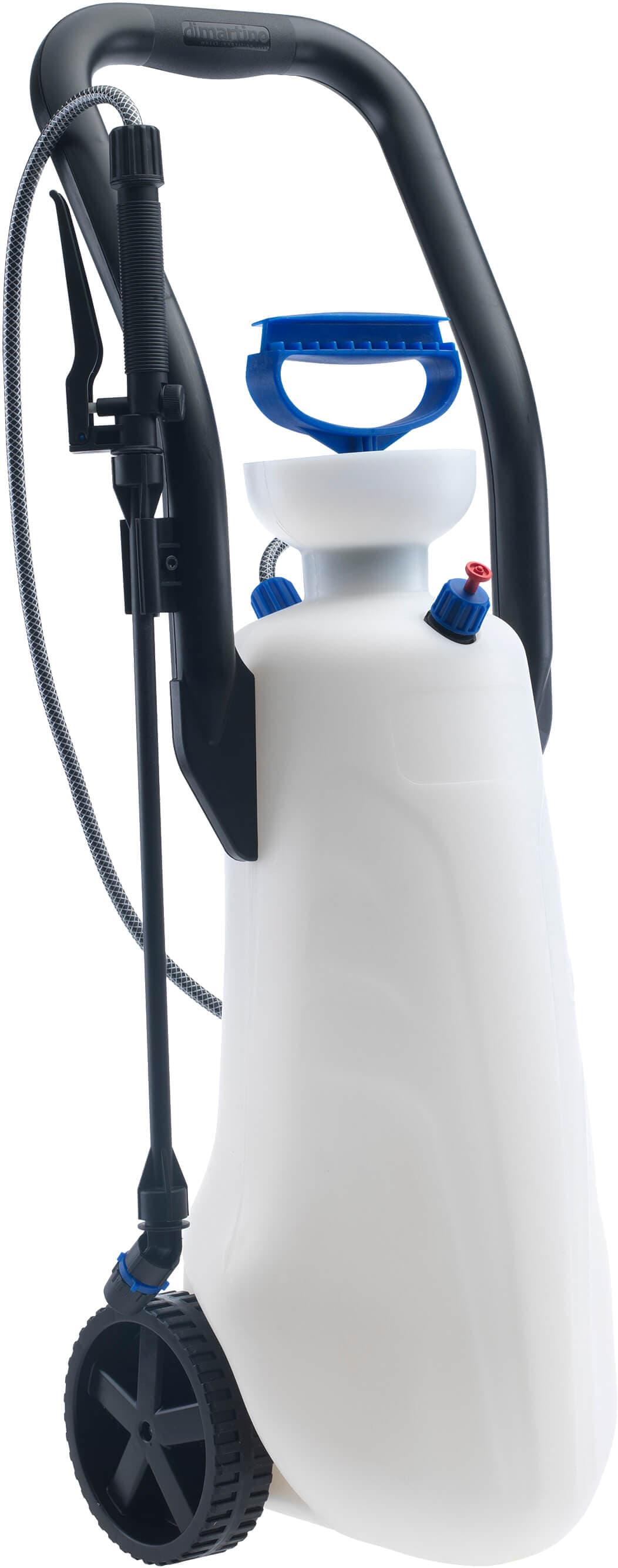 Liuotinaineruisku 15 l, pyörillä