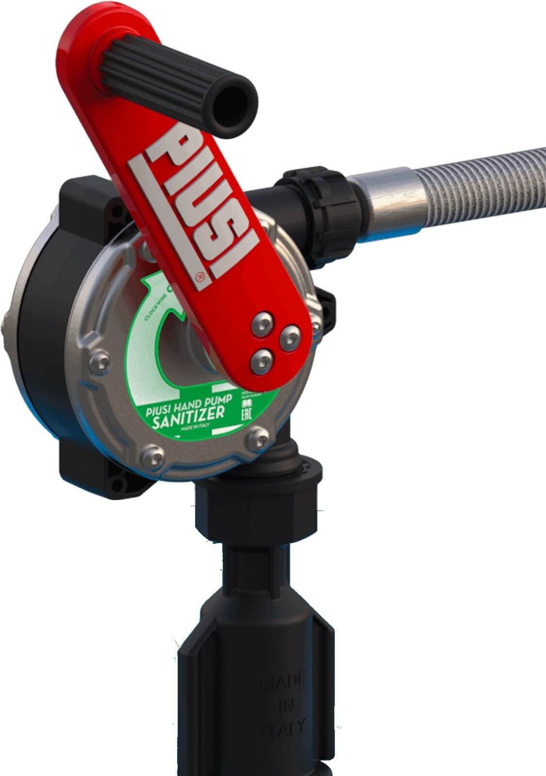 Käsipumppu urealle, Piusi