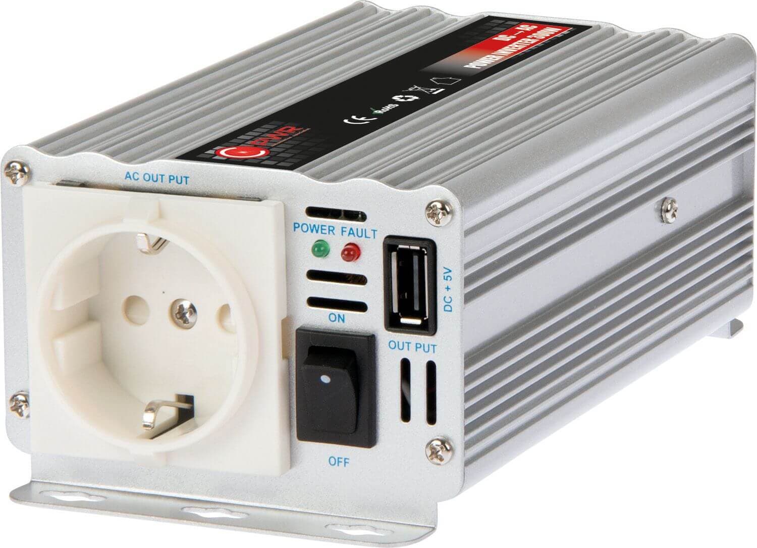 Invertteri 300 W (12 V), C-PWR