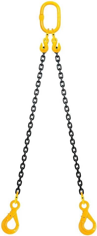 2-haarainen nostoketju 3 m (6 mm)