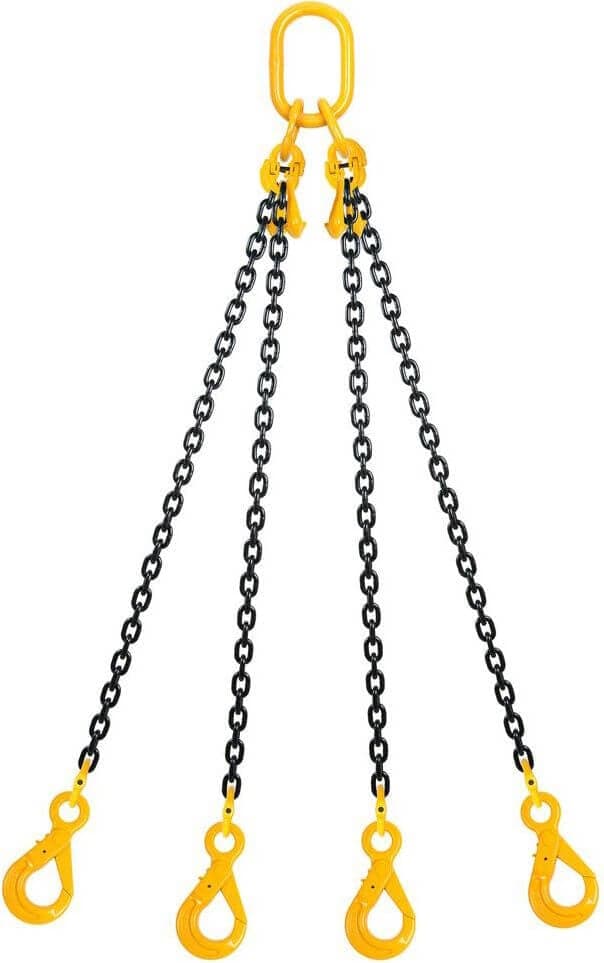 4-haarainen nostoketju 3 m (8 mm)