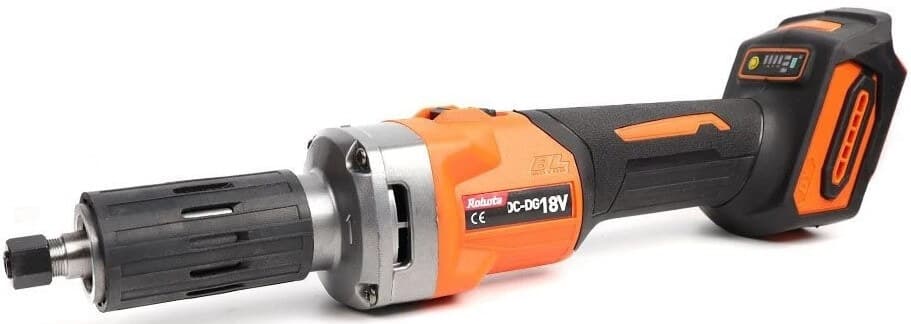 Akkusuorahiomakone 18 V, Robota