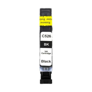 inkClub Mustepatruuna musta, korvaa Canon CLI-526 BK KCB456 Vastaa: CLI-526BK – inkClub