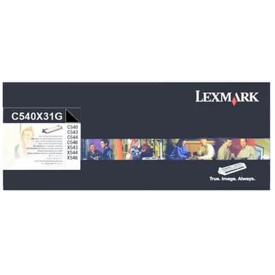 Lexmark Developer musta C540X31G Vastaa: N/A – Lexmark