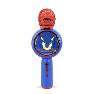 OTL Technologies SONIC the Hedgehog karaokemikrofoni PopSing, LED 5055371629195 Vastaa: N/A