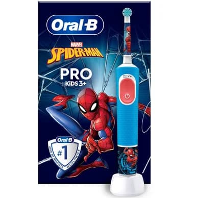 Oral-B Oral-B Vitality Pro Kids Spiderman Sähköhammasharja 8006540772768 Vastaa: N/A