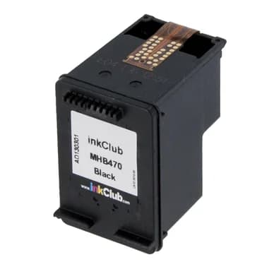 inkClub Mustekasetti, korvaa HP 300XL musta MHB470 Vastaa: CC641EE – inkClub