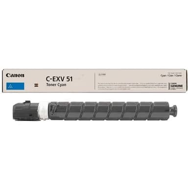 Canon Canon C-EXV 51 C Värikasetti syaani, 60.000 sivua 0482C002 Vastaa: N/A