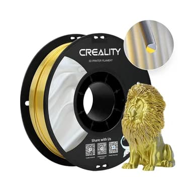 Creality Creality CR-PLA Silk - 1.75mm - 1kg Kultainen/Hopea 6971636405481 Vastaa: N/A