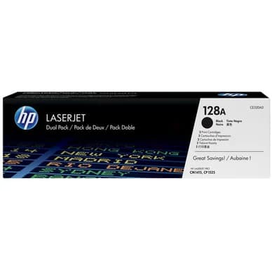 HP HP 128A Värikasetti musta CE320AD Vastaa: N/A