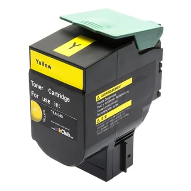 inkClub Värikasetti, korvaa Lexmark C540H1YG, keltainen, 2.000 sivua TLU640 Vastaa: C540H1YG