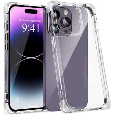 Turtos Kännykkäkotelot Transparent TPU iPhone 15 Pro Max AC17354 Vastaa: N/A