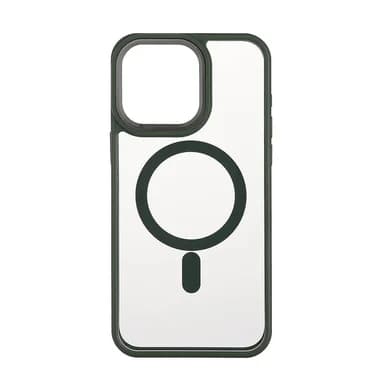 Onsala Bumper-suojakuori MagSeries vihreä/kirkas iPhone 15 Pro Max 588640 Vastaa: N/A