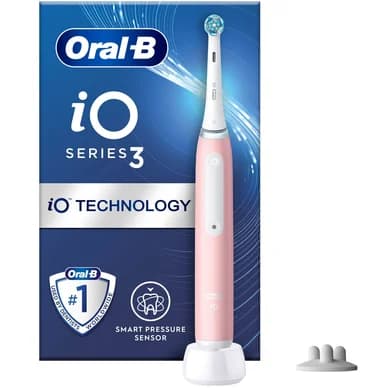 Oral-B Oral-B iO3 Series3 Sähköhammasharja Blush Pink 8006540730843 Vastaa: N/A