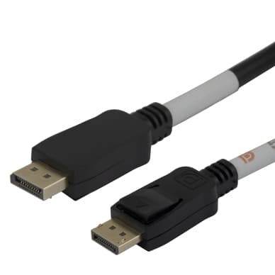 DELTACO DisplayPort-kaapeli, DP 2.1a, DP54, 1,5m DP54-1015 Vastaa: N/A
