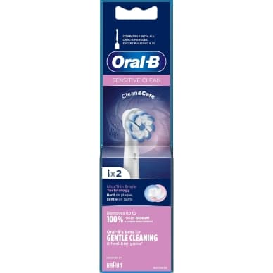 Oral-B Oral-B Refiller Sensitive Clean & Care 2-pakkaus 4210201317975 Vastaa: N/A – Oral-b