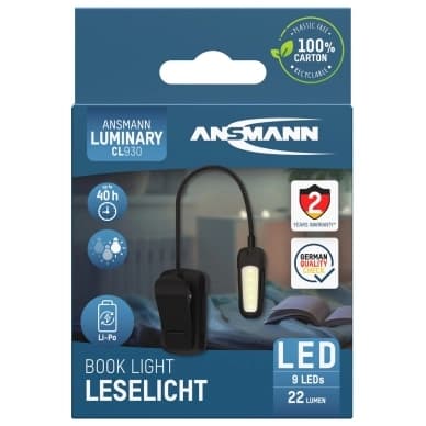 Ansmann Ansmann LED Lukulamppu Clip 4013674193448 Vastaa: N/A – Ansmann
