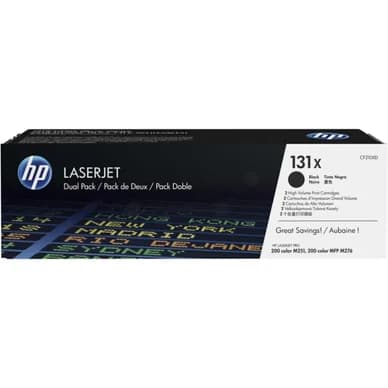 HP HP 131X Värikasetti musta CF210XD Vastaa: N/A