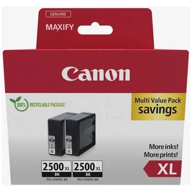 Canon Multipack 2x mustepatruuna musta 70,9 ml 9254B011 Vastaa: N/A – Canon