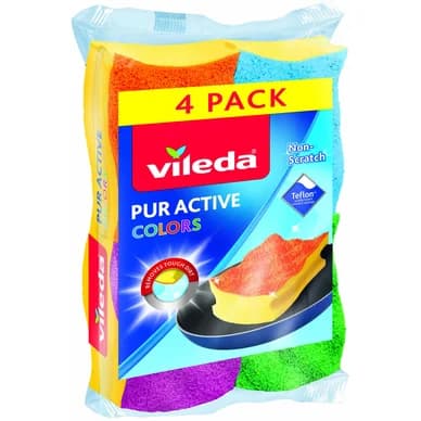 Vileda Vileda Pur Active hankausieni 4-pakkaus 4023103189539 Vastaa: N/A