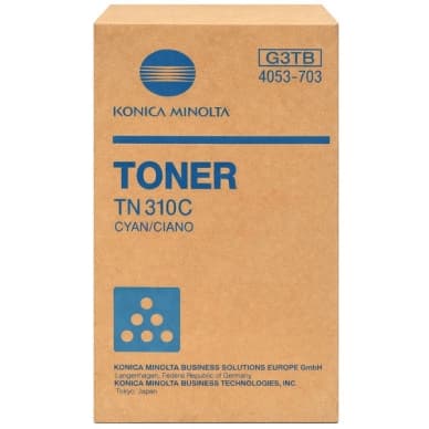 Konica Minolta Konica Minolta TN-310 C Värikasetti cyan 4053-703 Vastaa: N/A