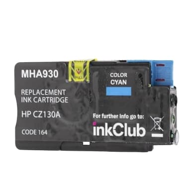 inkClub Mustepatruuna, korvaa HP 711, syaani, 26 ml MHA930 Vastaa: CZ130A – inkClub