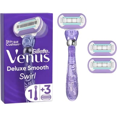 Gillette Gillette Venus Deluxe Smooth Swirl partaterät 3 kpl 7702018469802 Vastaa: N/A