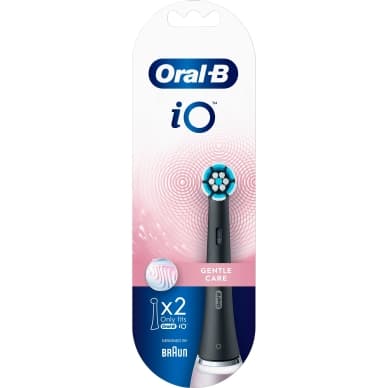 Oral-B Oral-B Refiller iO Gentle Care 2-pakkaus, musta 4210201419020 Vastaa: N/A – Oral-b